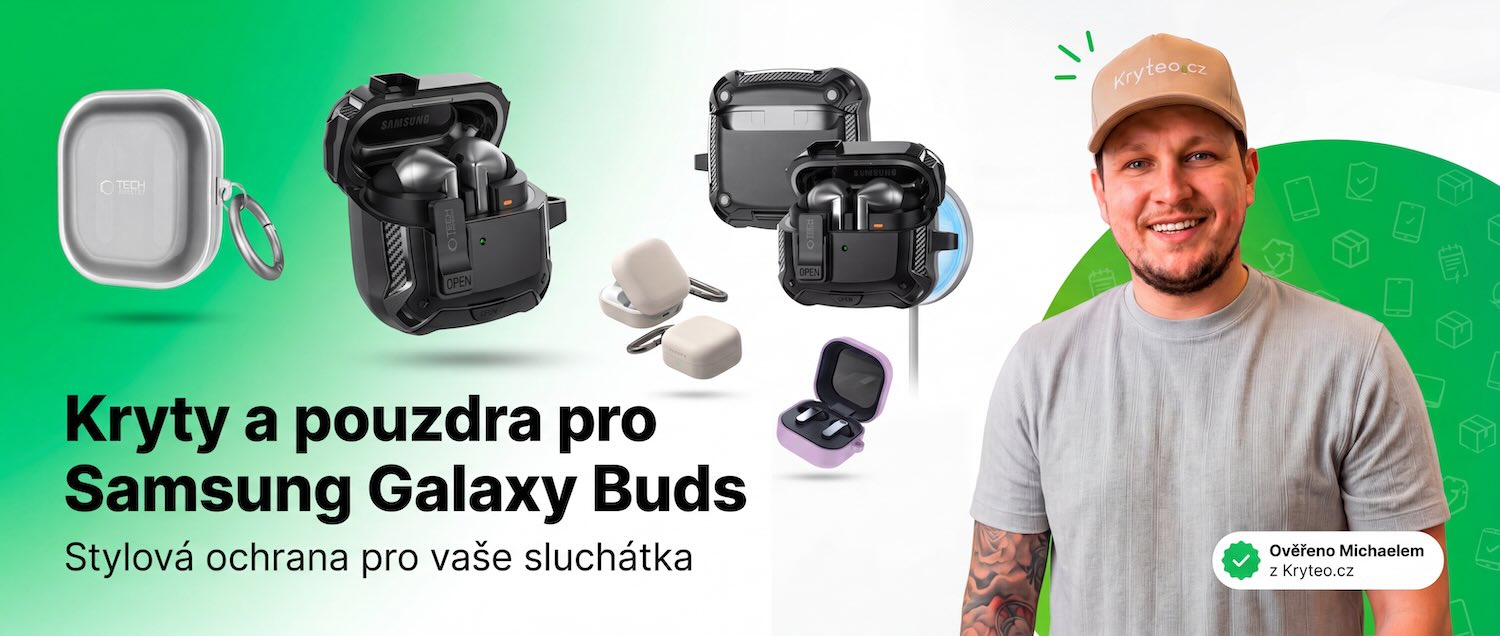 Kryty, obaly a pouzdra na Samsung Galaxy Buds - Michael doporučuje